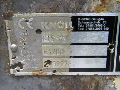 Knoll KTS 32-64-T2-G 15Hp Vertical Screw Coolant Pump 460V 3Ph