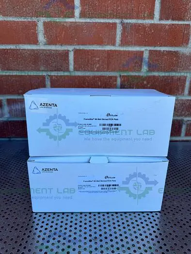 NEW 2 BOXES OF - AZENTA 4TITUDE 4TI-0960 FRAMESTAR 96 WELL SKIRTED PCR PLATE