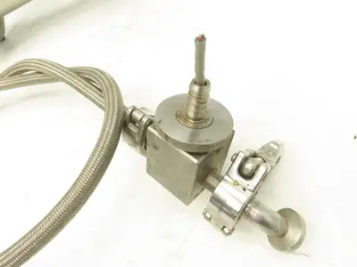 Baldewien NA Sanitary Mixing Valve Assy Pneumatic Plunger Btm 3" Body Dia x 22"