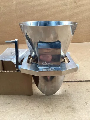 Food Grade Stainless Bagger 4” Feeder; 1.05.370.012.000