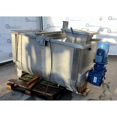 500L DE GOUWE B.V U-Trough Ribbon Blender