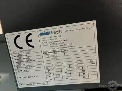 USED 2018 QUICKTECH T6 MILL