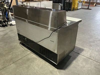Used MOTAK MST-60-24-X 60 1/5" MEGA TOP SANDWICH/SALAD PREP TABLE W/ REFRIGERATED BASE, 115V Food Prep Tables Michigan US | Miedema Asset Management Group #1370212