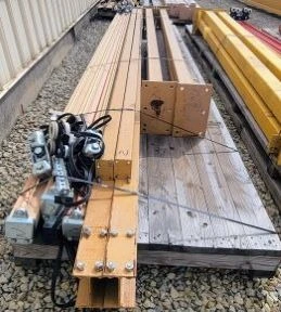 DEMAG (USED) 1100# FREE STANDING WORKSTATION CRANE