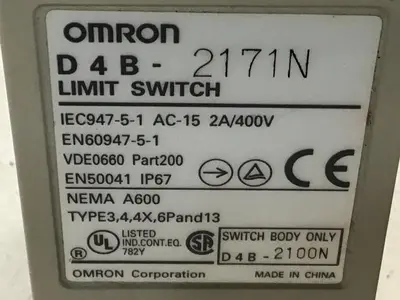 USED OMRON D4B-2171N