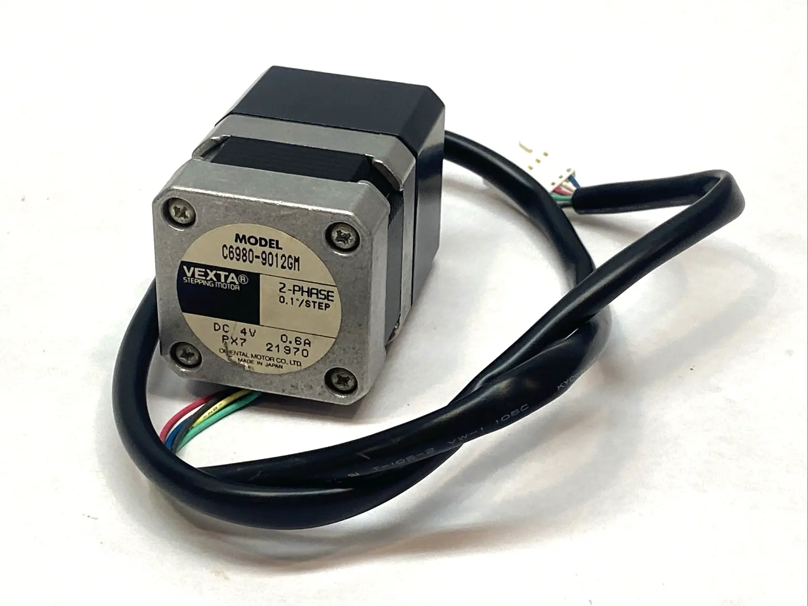 Used Oriental Motor 2-Phase Stepping Motor 4V 0.6A D.C. Motors Michigan US | Maverick Industrial Sales #1395561