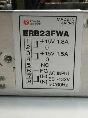 USED POWER SOURCE ERB23FWA