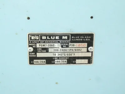 USED BLUE POM7-206C-3X