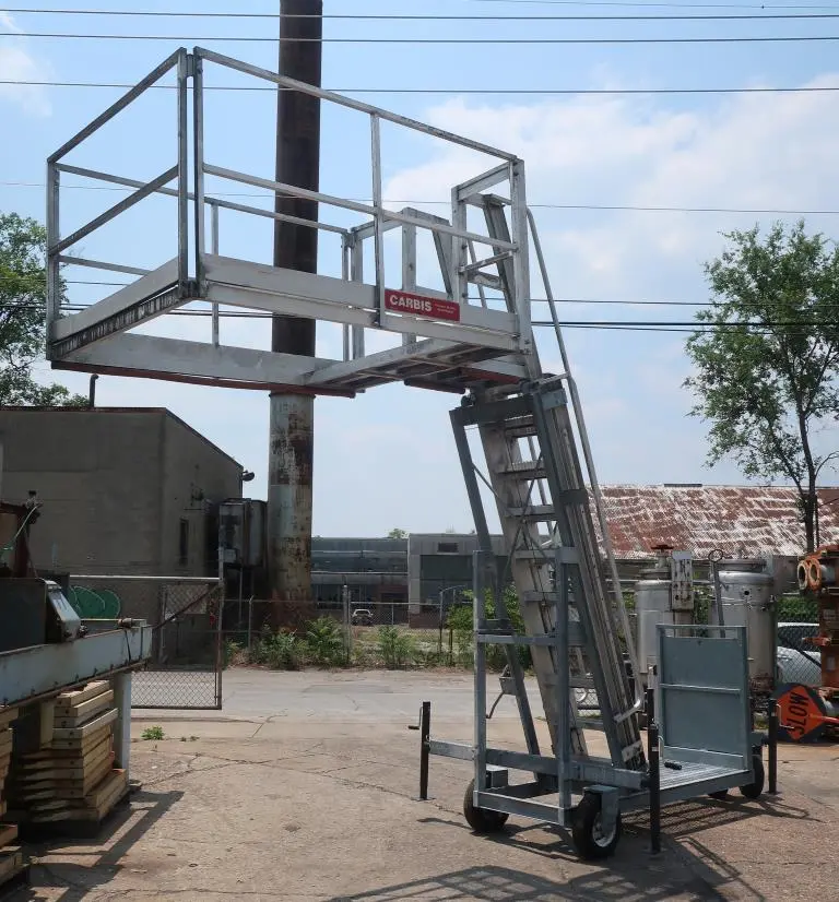 SPC9055  Miscellaneous Equipment stairways and safety cross over stairway, Carbis TC10, CS, mobile