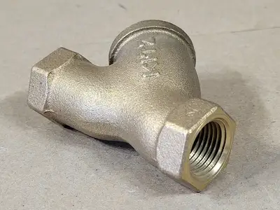 1/2" Brass Y-Strainer Valve Class 150  (Bag of 2)
