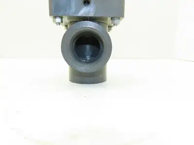 Plast-o-matic DS150LV-NO 1 1/2" Shutoff Valve Spring Return NO Pneumatic Powered