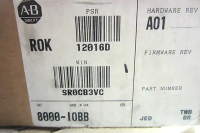 ALLEN BRADLEY 8000-IOBB DC DRIVER BOARD 8000IOBB