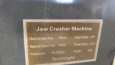 Techtongda Jaw Crusher Jaw Crushers | Alan Ross Machinery (3)