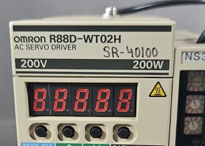 Omron R88D-WT02H Servo Diver w/JUSP-NS300 Module Loc 1D-2