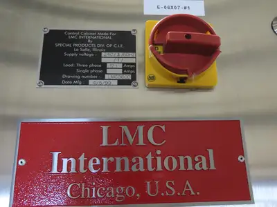 LMC BPC-24G 24" Enrober Food Grade Confectionery Coating Machine Weigh Scale