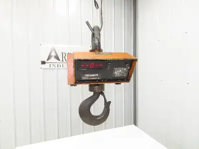 Allegany CM-20K Checkmate Crane Weight Scale Load Cell 20000 Lb 10 Ton