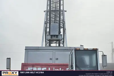 Used 1981 LINK-BELT HC218A Truck-Mounted Cranes Pennsylvania US | Proxy Equipment #1382877