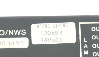 SELCO/ NWS M1000-24-00B ALARM ANNUNCIATOR 130593, 24V, M10002400B