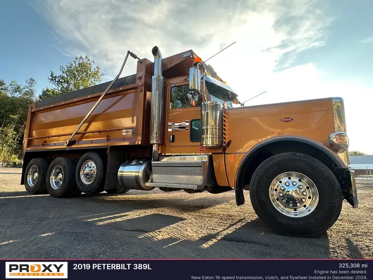 Used 2019 PETERBILT 389L Dump trucks Pennsylvania US | Proxy Equipment #1378473