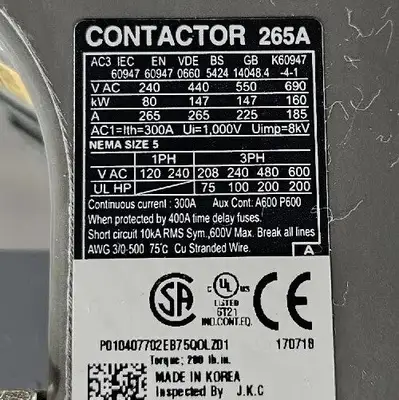 Used Carlo Gavazzi CONTACTOR PLC Processors | Palmetto Automation #1154916