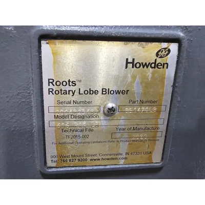 USED HOWDEN ROOTS LLC 616 RAM LB