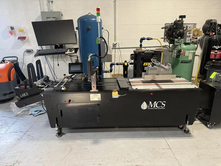 Used MCS EAGLE 30 Ink Jet Printers Illinois US | Capital Equipment Solutions #1310906