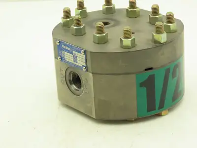Nordson HP051-NN15-2S06-852 Flowmeter Highly Accurate Positive Displacement
