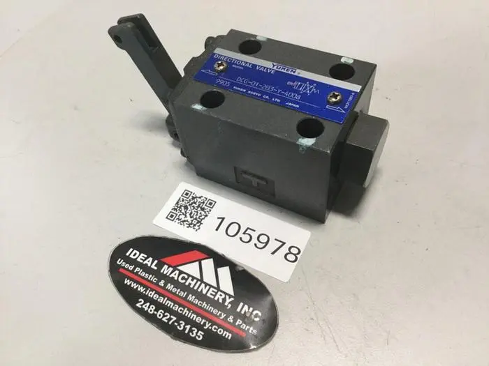 Used YUKEN DCG-01-2B3-Y-4008 Valves/Fittings Michigan US | Ideal Machinery #578653