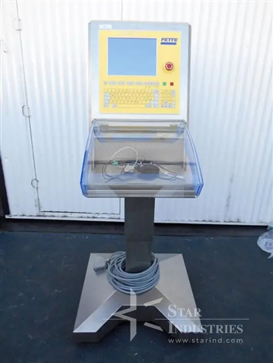 Used 2003 FETTE 2200 Automation Control (HMI) California US | Star Industries #1256308