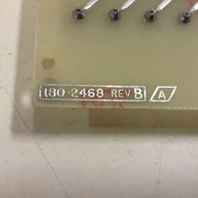 USED SCI 080-2468 REV B