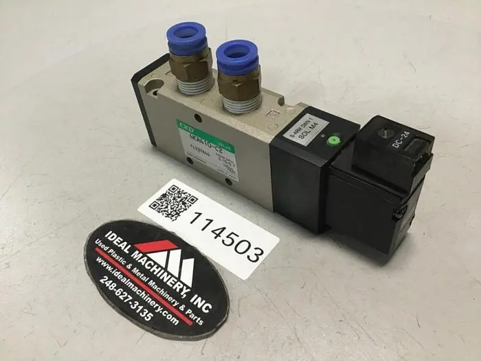 Used CKD CORP 4KA410-C2 Valves/Fittings Michigan US | Ideal Machinery #711043