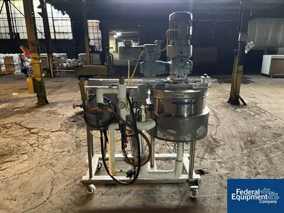 USED Dover Corporation 40 Gal Dover Dual Motion Kettle, Model NEM-40, 316 S/S, 100#