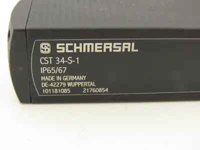 Schmersal 	CST34-S-1 Magnet Safety Sensor Non Contact CST Lot of 2