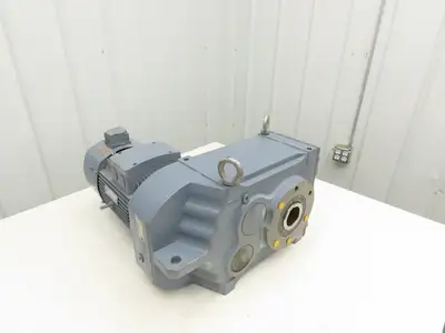 Guomao GFA87-YVP2.2-6P-179.79-M3 Gear Motor 10rpm 2.2kw 480V 3PH Hollow Shaft