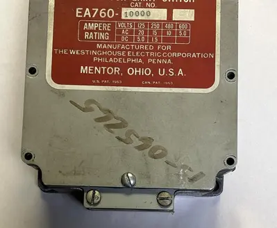 Used NAMCO CONTROLS EA760-10000 Miscellaneous Equipment (Electrical & Power) | Surplus Asset Holdings #1197696