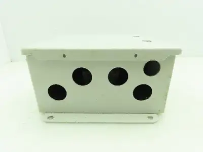 Hoffman A808CHFL Electrical Enclosure 8x8x4" Allen Bradley Terminal Blocks x20