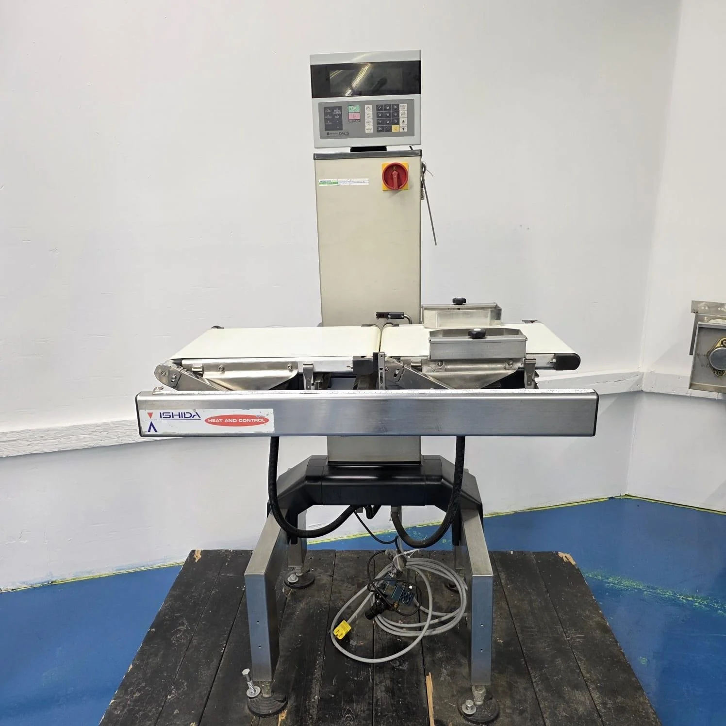 ISHIDA Check Weigher with Regect System model DACS-WN030 # 1847