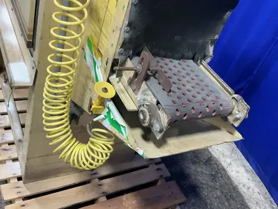 Used EMPIRE BLAST FINISHING EQUIPMENT IL885 M00576 Wire Mesh Belt Shot Blaster Ohio US | HGR 24 #1425343