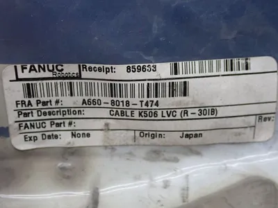 NEW FANUC ROBOTICS A6608018T474