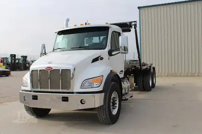 New | in-Stock 2027 PETERBILT 548 Rolloff Trucks Texas US | Roll Off Truck World #1492000
