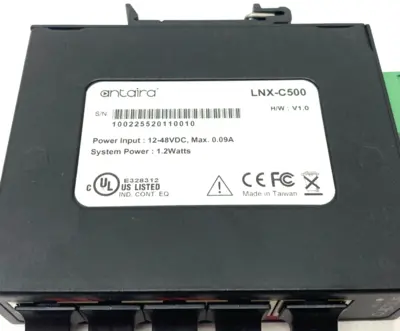 New | in-Stock Antaira Compact Industrial Unmanaged Ethernet Switch 5-Port 12-48VDC Network Switches Michigan US | Maverick Industrial Sales #1392451
