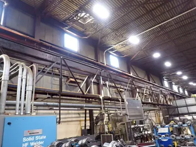 3" DIAMETER TUBE MILL - YODER MODEL M2 COMPLETE FORMING LINE: YOBRO #24314