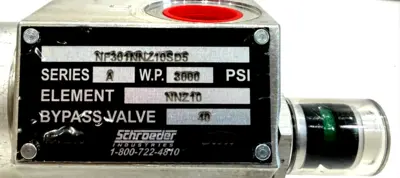 NEW SCHROEDER NF301NNZ10S5D PRESSURE FILTER SERIES A