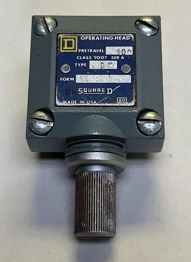 Used SQUARE D 9007B Miscellaneous Equipment (Electrical & Power) | Surplus Asset Holdings #1191575