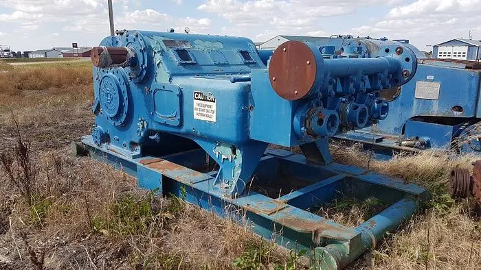 Used GARDNER DENVER PZJC (PZ9) TRIPLEX DRILLING MUD PUMP Pumps Saskatchewan CA | Chad Equipment #466900