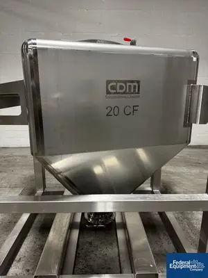 USED Creative Design 20 Cu Ft CDM Bin, S/S