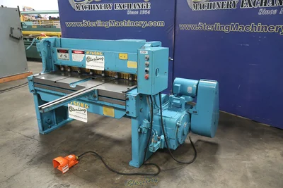 Used WYSONG 1252HD Power Squaring Shears (Gauge) California US | Sterling Machinery Exchange #1467185
