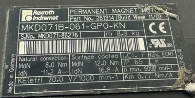 USED REXROTH 261314
