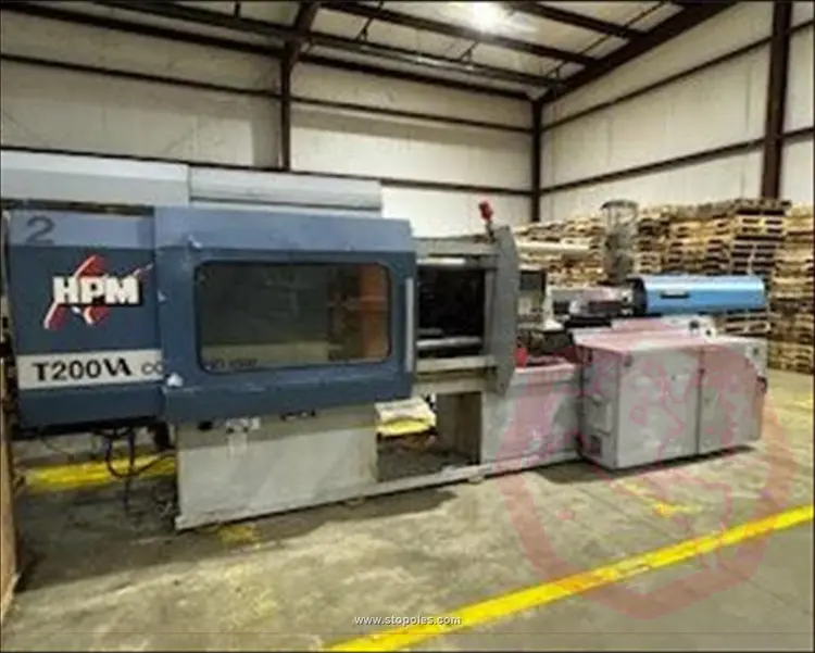 Used 1996 HPM T200VA Injection Molding Machines | Stopol Equipment Sales LLC #1133678