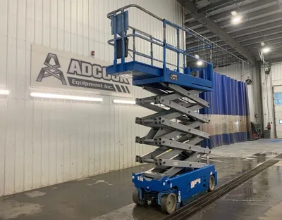Used 2014 GENIE GS-3232 ELECTRIC SCISSOR LIFT Scissor Lifters Alberta CA | Adcock Equipment #1418026